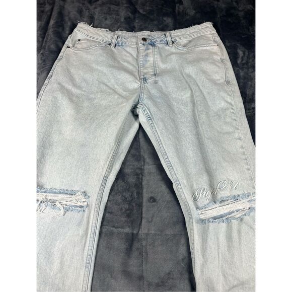 ksubi men’s distressed jeans 36x30 - Picture 1 of 10